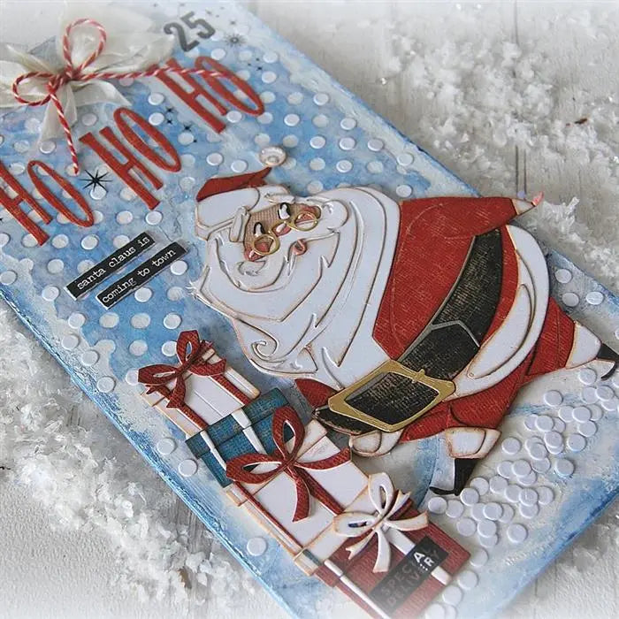 Jolly St. Nick Colorize Thinlits Die Set Die Set 11PK - Back from the Vault - Tim Holtz - Sizzix