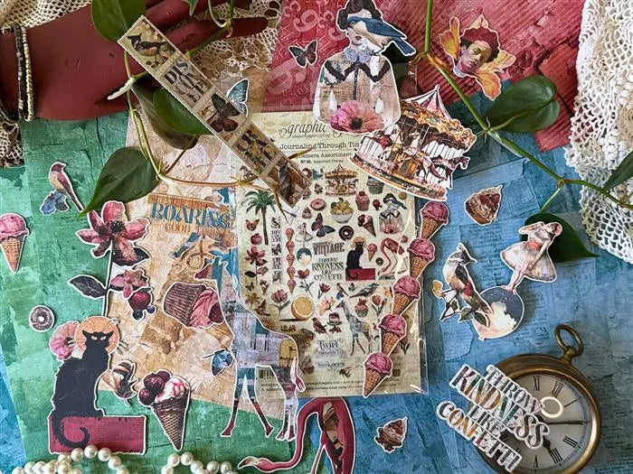 Journaling Through Time Ephemera Set - Graphic 45