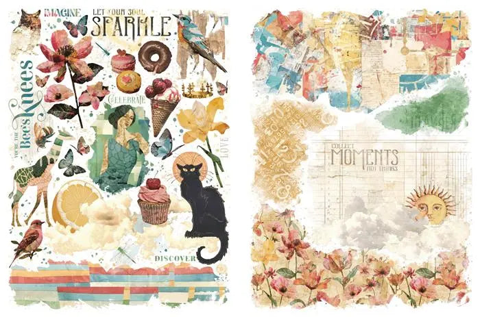 Journaling Through Time Rub-on Transfers - Graphic 45