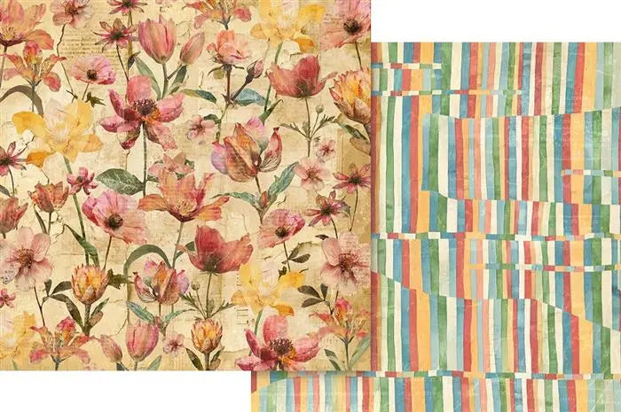 Journaling Through Time Scrapbook Collection Kit,  12" x 12" - Graphic 45