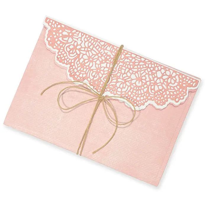 Laced Folio Thinlits Die Set - 49 and Market - Sizzix