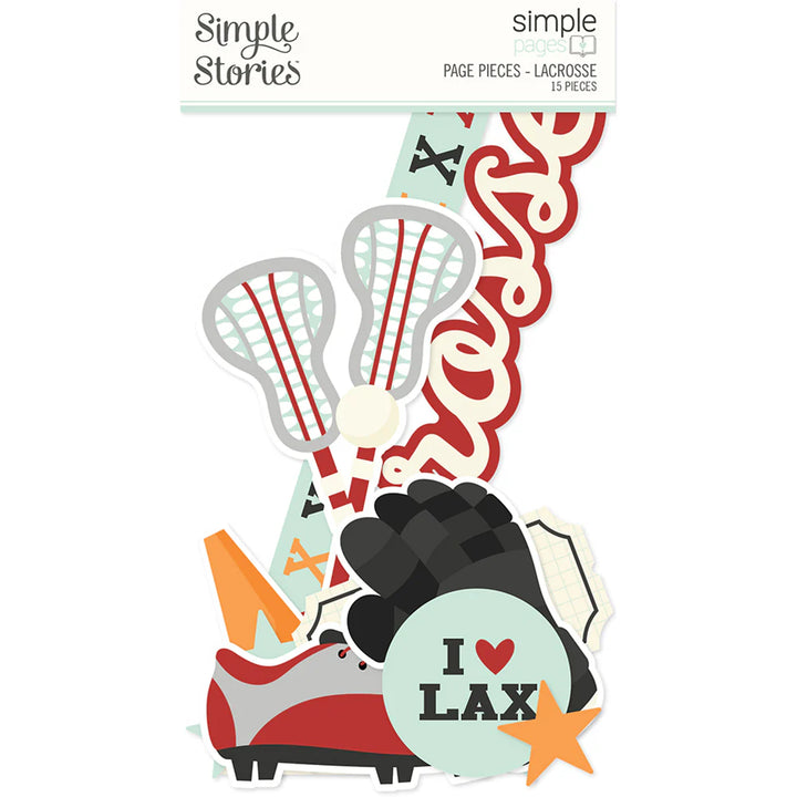 Lacrosse Page Pieces-Simple Page-Simple Stories