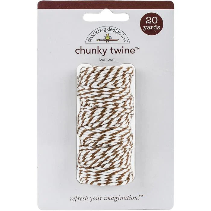 Ladybug Chunky Twine - Monochromatic - Doodlebug