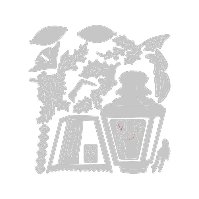 Lamp Light Thinlits Die Set - Olivia Rose - Sizzix