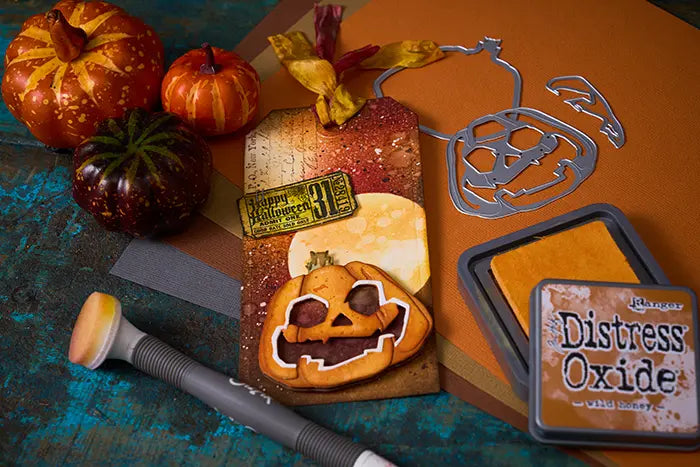 Layered Jack-o-Lantern Thinlits Die Set - Tim Holtz - Sizzix