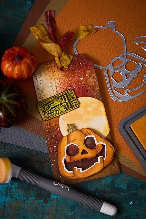 Layered Jack-o-Lantern Thinlits Die Set - Tim Holtz - Sizzix
