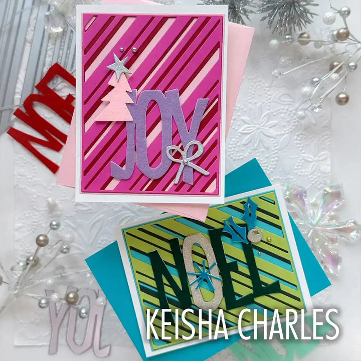 View 4 of Layered Stripes Thinlits Die Set by Tim Holtz - Sizzix