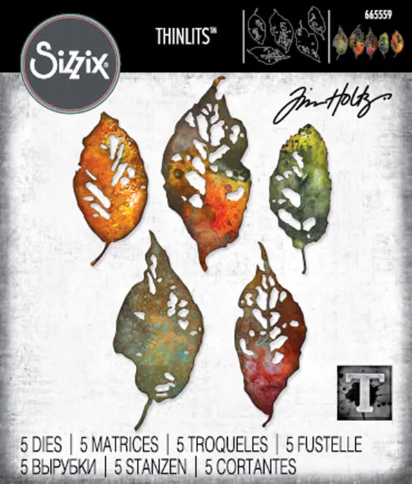 Leaf Fragments Thinlits Die Set - Tim Holtz - Sizzix