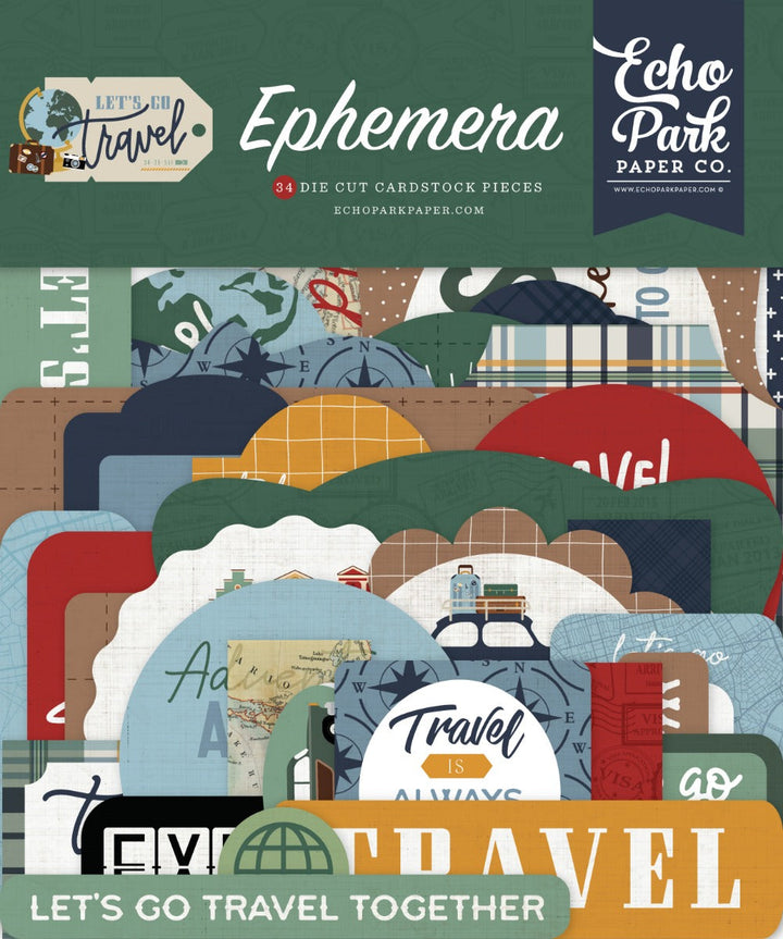 Ephemera - Let's Go Travel Collection - Echo Park