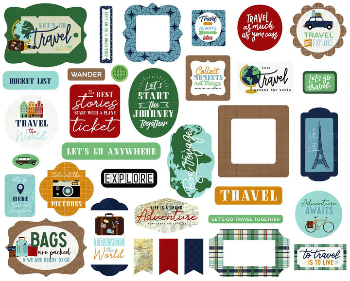 Ephemera - Let's Go Travel Collection - Echo Park