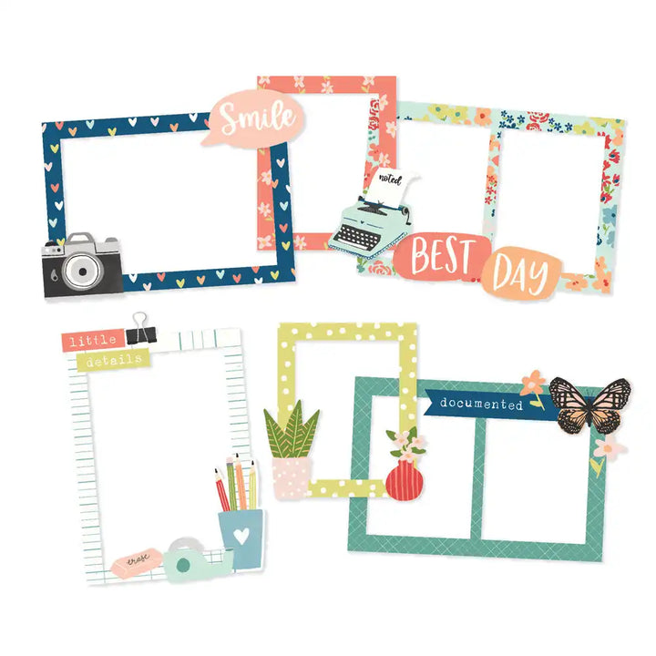 Life Captured Chipboard Frames-Simple Stories