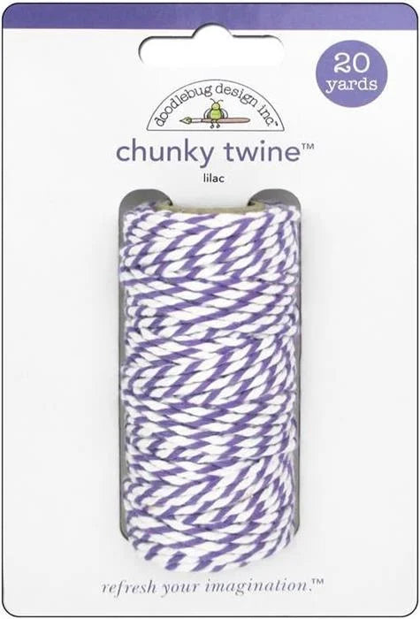 Lilac Chunky Twine - Monochromatic - Doodlebug