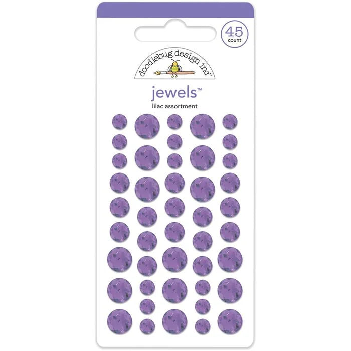 Lilac Jewels - Monochromatic - Doodlebug