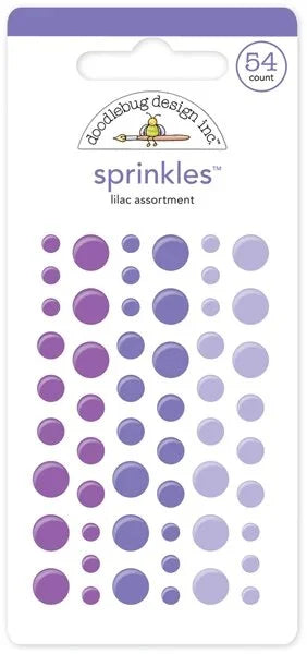 Lilac Sprinkles - Monochromatic - Doodlebug