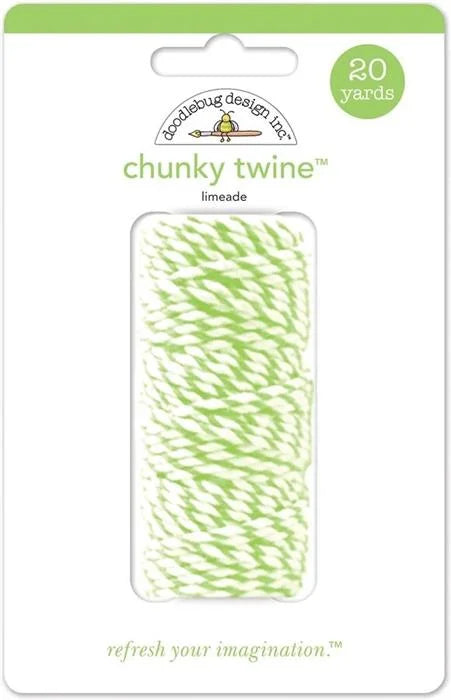 Limeade Chunky Twine - Monochromatic - Doodlebug