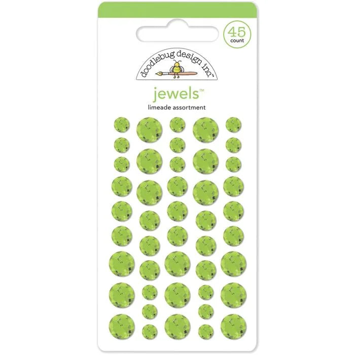 Limeade Jewels - Monochromatic - Doodlebug