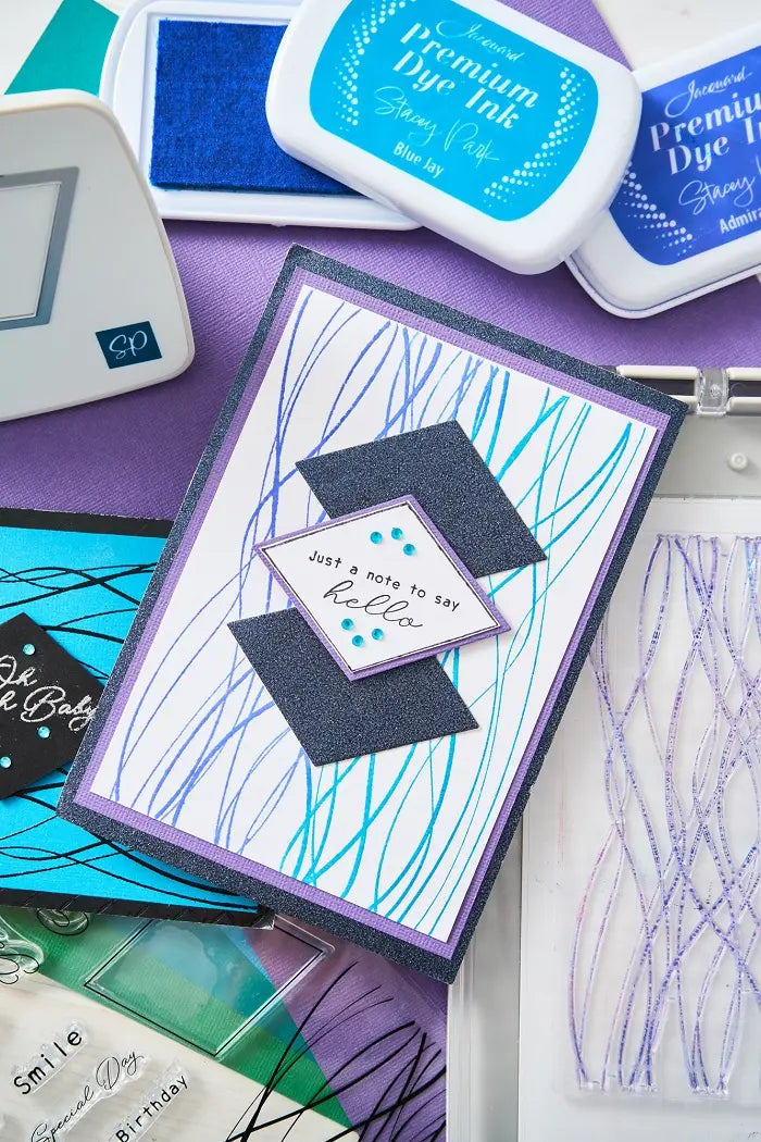 View 4 of Live Wire Creative Coordinations  A5 Clear Stamps (14 pack) w/ Framelits Die by Stacey Park - Sizzix