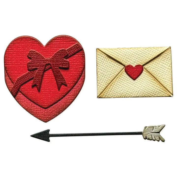 View 7 of Love Notes Thinlits Dies w/ Folder Set - Vault: Sidekick Side-Order - Tim Holtz - Sizzix