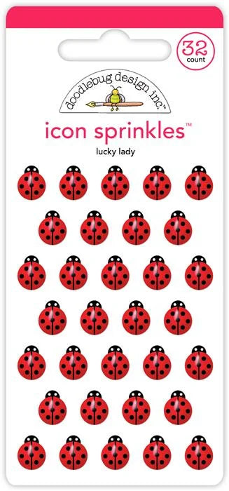 Lucky Me Lucky Lady Icon Sprinkles - Doodlebug