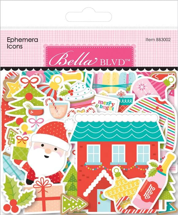 Merry Mingle Ephemera Icons - Bella Blvd