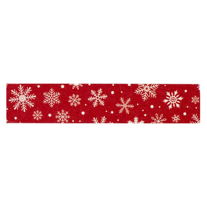 So Very Merry Red Snowflakes Washi Tape - Christmas Express - Echo Park