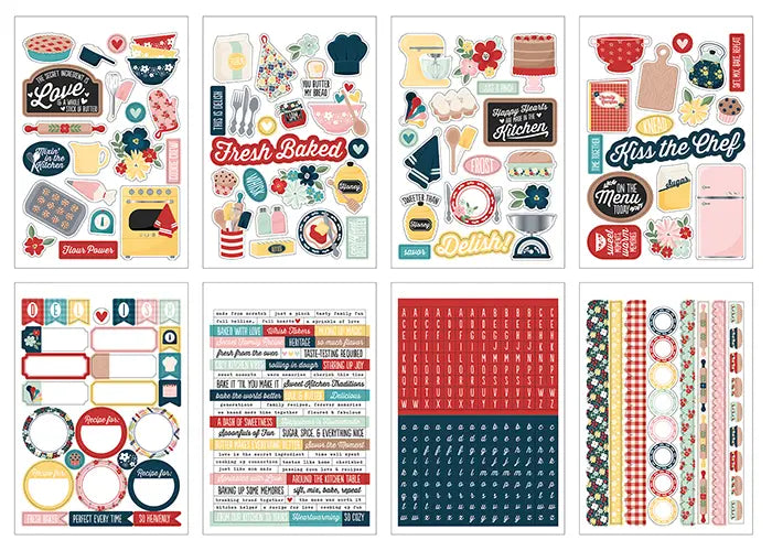 Mom's Kitchen Sticker Book - Echo Park