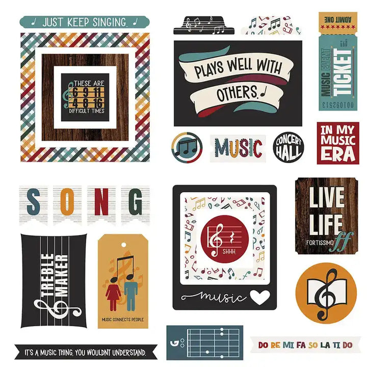 View 2 of Music Notes Ephemera - PhotoPlay