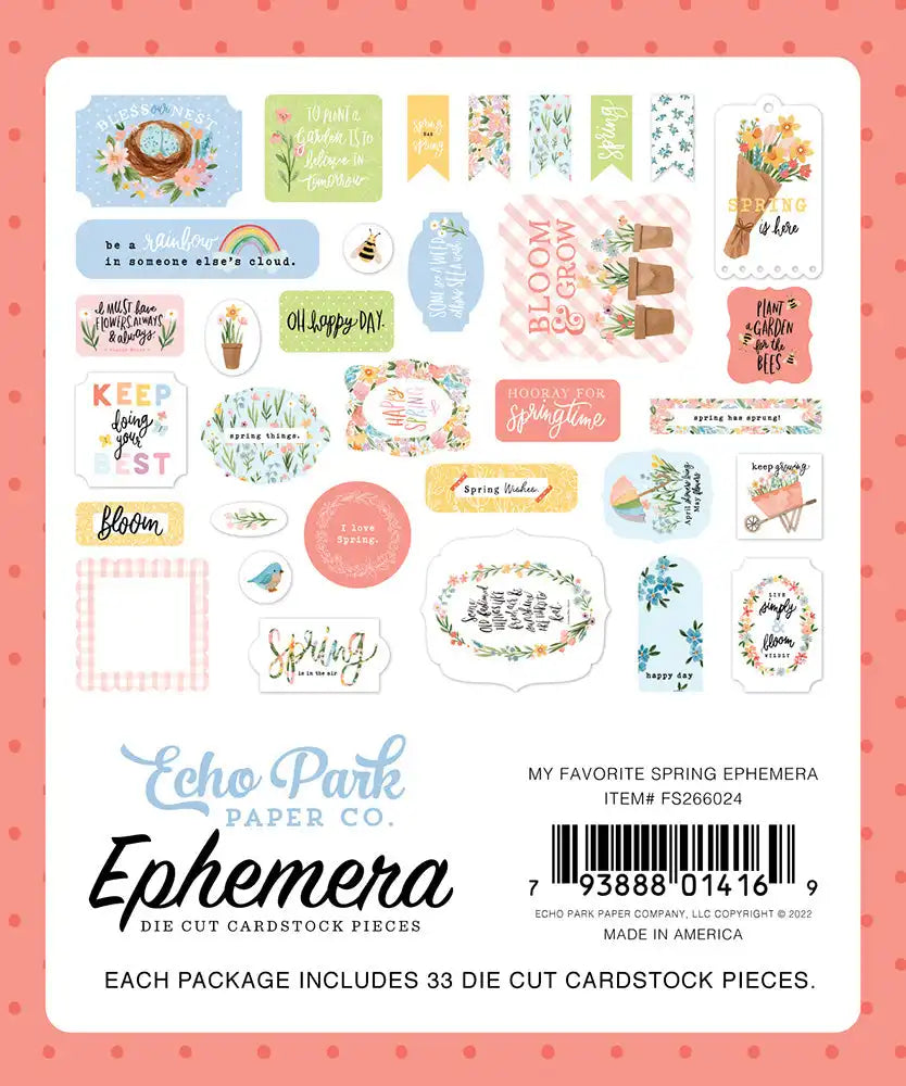 My Favorite Spring Ephemera - Echo Park