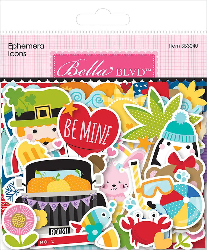 My Life 365 Ephemera Icons - Bella Blvd