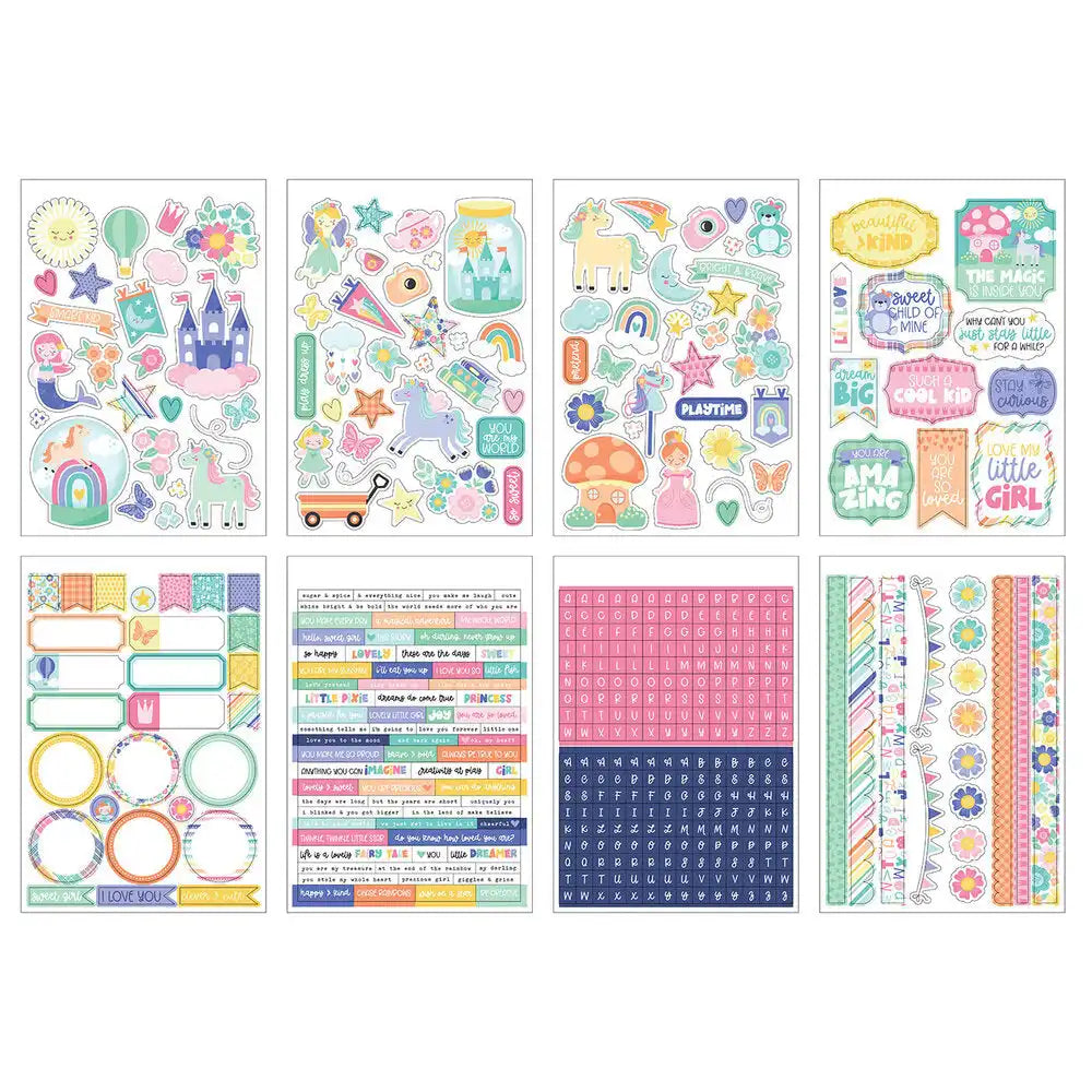 My Little Girl Sticker Book - Echo Park