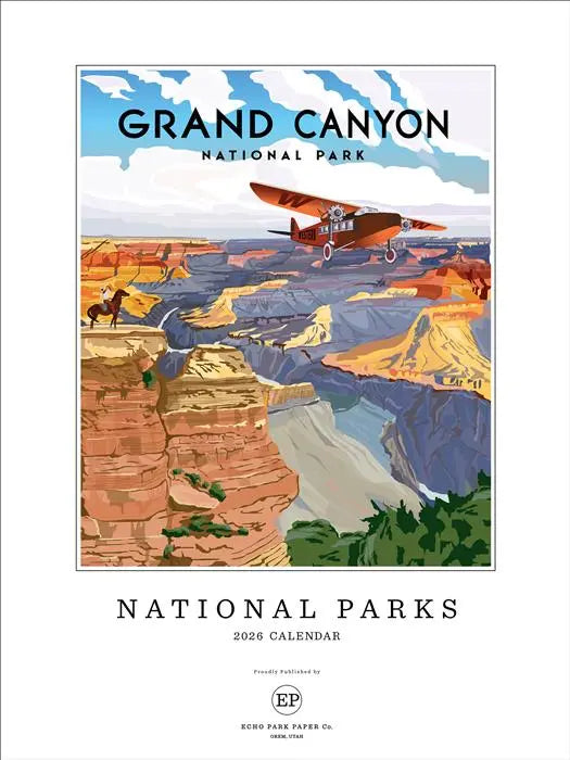 National Parks 2026 Calendar - Echo Park