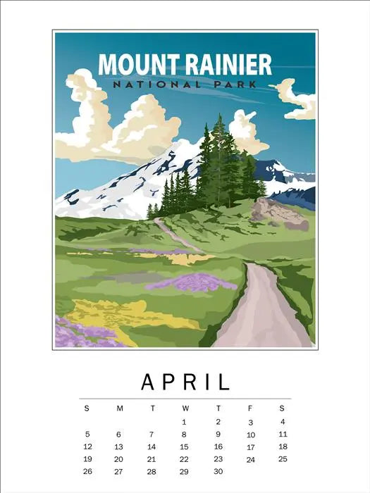 National Parks 2026 Calendar - Echo Park