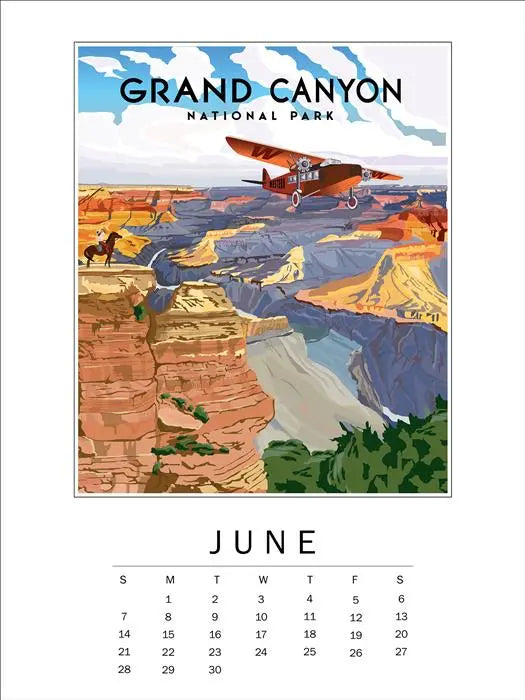 National Parks 2026 Calendar - Echo Park