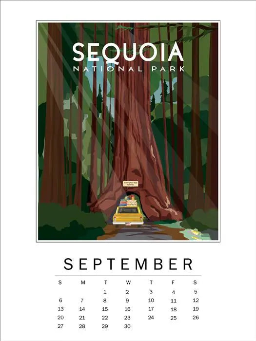 National Parks 2026 Calendar - Echo Park