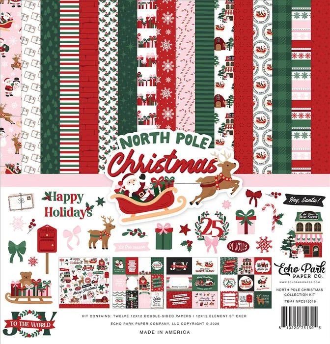 North Pole Christmas Collection Kit - Echo Park