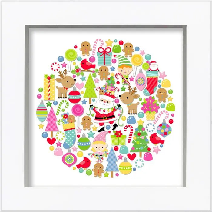 Oh What Fun Shadow Box Kit - Doodlebug