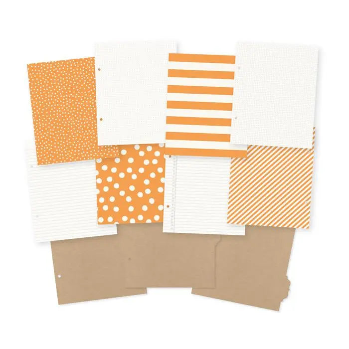 Orange Limited Edition Binder, 6" x 8" - SN@P! - Simple Stories
