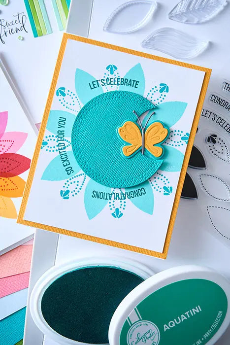 Overarching Sentiments Clear Stamp Set - Catherine Pooler - Sizzix