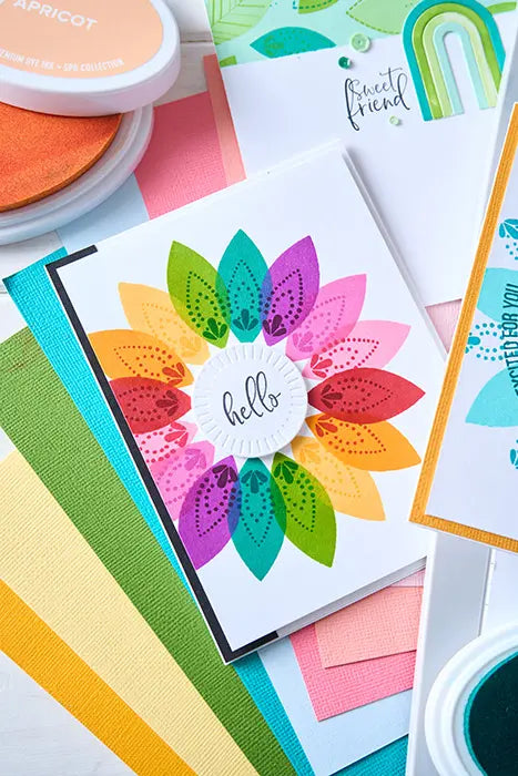 Overarching Sentiments Clear Stamp Set - Catherine Pooler - Sizzix