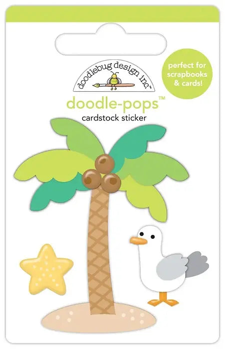Palm Beach Doodle-Pops - Summer Fun - Doodlebug