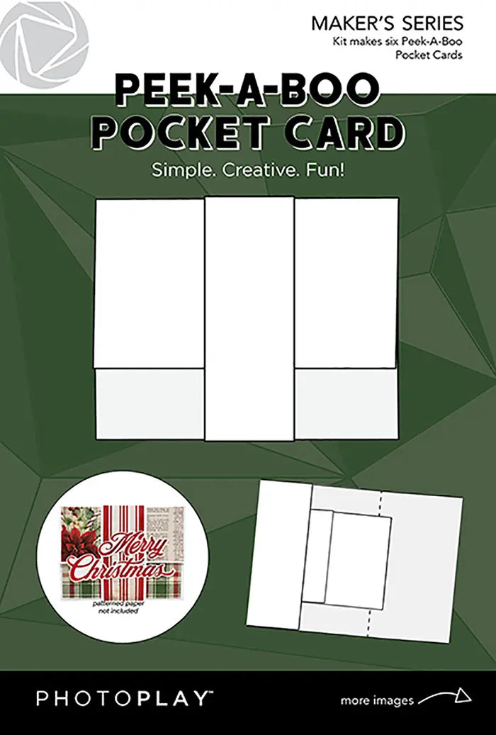 Peek-A-Boo Pocket Card - Maker's Series - PhotoPlay