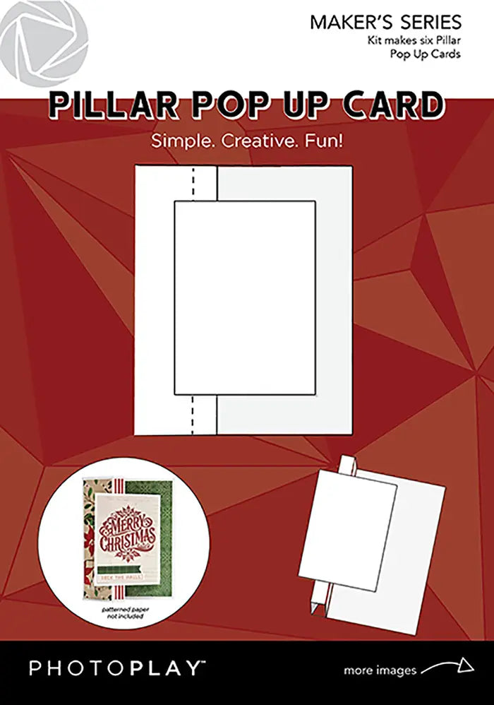 Pillar Pop-Up Card - Maker's Series - PhotoPlay