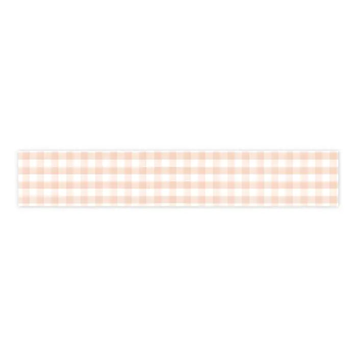 Pink Painted Gingham Washi Tape - Feels Like Home - Carta Bella