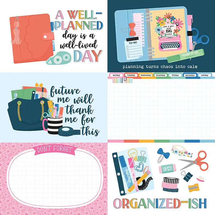 Plan On It Scrapbook Collection Kit, 12" x 12" - Echo Park