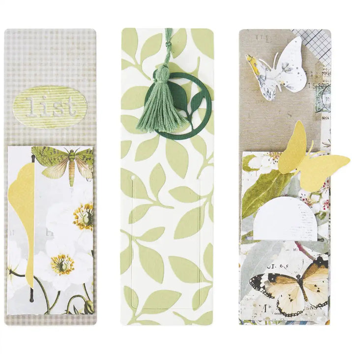 View 6 of Pockets and Toppers Bookmark Thinlits Die Set - Eileen Hull - Sizzix