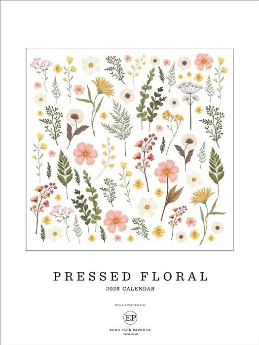 Pressed Floral 2026 Calendar - Echo Park