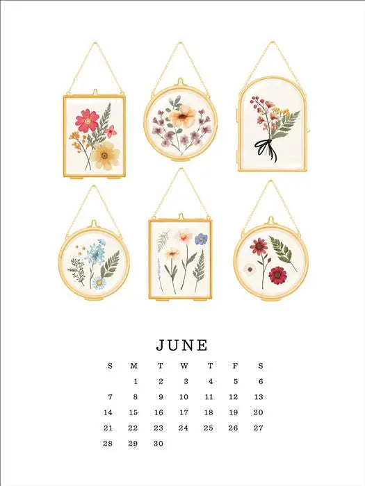Pressed Floral 2026 Calendar - Echo Park
