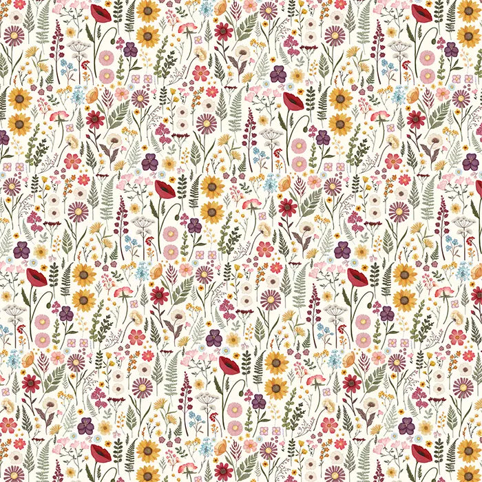 Pressed Floral Scrapbook Collection Kit, 12" x 12" - Carta Bella