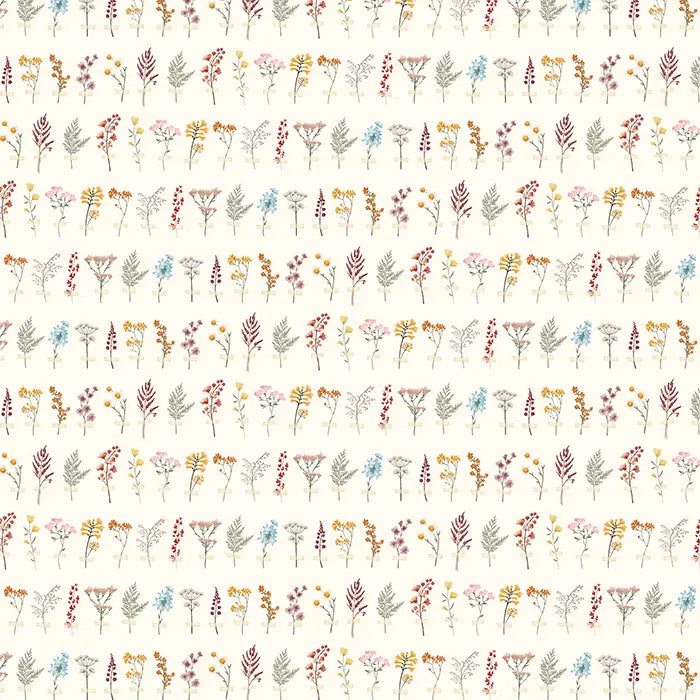 Pressed Floral Scrapbook Collection Kit, 12" x 12" - Carta Bella