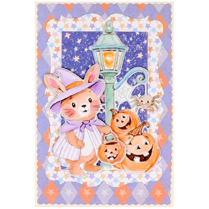 Pumpkin Parade Clear Stamp and Die Set - Halloween - Art Impressions
